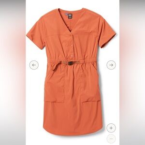 REI Co-op Sahara Dress Size Small Rust Marsala